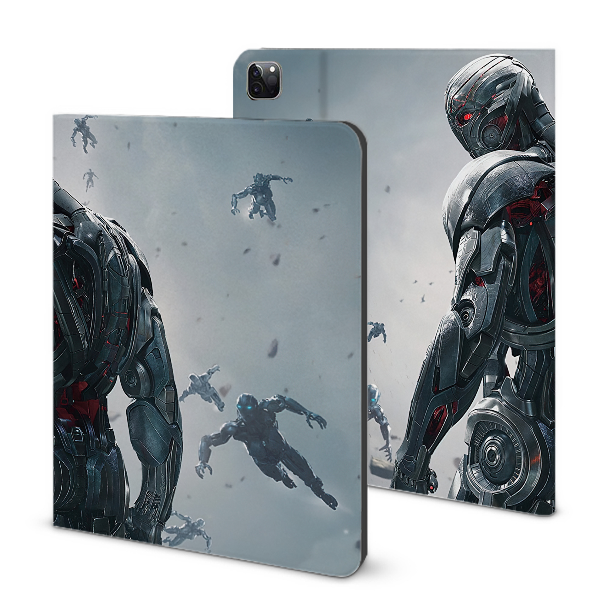 （画像用） アベンジャーズ The Avengers IPad ケース ブック型 PUレザー TPU 耐衝撃 軽量 薄型 ペン収納なし 全面保護 IPad 各モデル対応